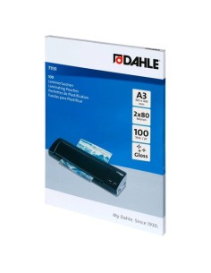 FUNDA PLASTIF. DAHLE  A3 80µ P/100